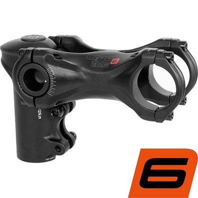 Ergotec Vorbau SWELL X 70 AHEAD 35.0 - 100mm, winkelverstellbar -20°- + 40°, Safety