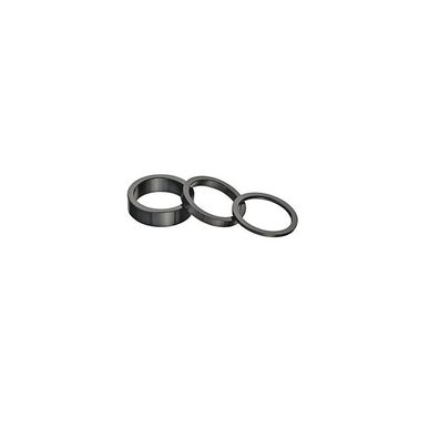 Ergotec SPACER SET 1 1/8 - 2/5/10mm je 1 Stk, schwarz