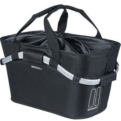 Gepäckträgerkorb Classic CARRY ALL MIK 2.0 Basil, schwarz