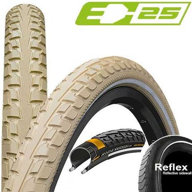 47-559 RIDE Tour, E-25, Draht, Reflex creme, Continental, 0101175