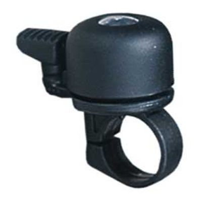 Mini-Glocke Billy mattschwarz Alu 22,2 mm