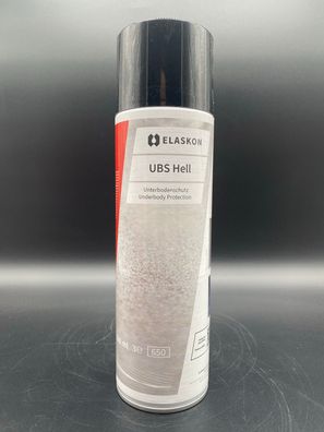Elaskon UBS HELL 500ml Unterbodenschutz Spray Wachsbasis transparent