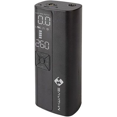Akku-Minipumpe Elumatik Multiboost, M-WAVE, bis 10,3 bar, mi