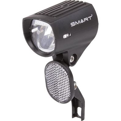 E-Bike-Scheinwerfer, mit K , Smart, LED, schwarz, DC 6-48V, Messingschlager, 461651