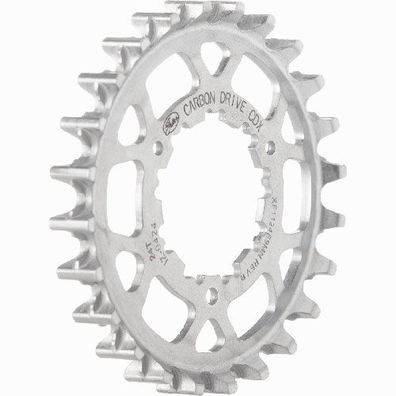 Gates CDX hintere Riemenscheibe 24 Zähne, Enviolo E9, silber