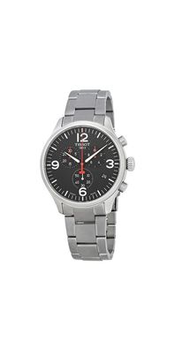 Tissot Herrenuhr Chrono XL Schwarz Edelstahl T116.617.11.057.00