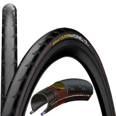 32-630 Gator Hardshell, Draht, schwarz, DuraSkin, Continental, 0100315