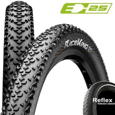 55-622 Race King 2.2, E-25, Draht, Reflex schwarz Performance, Continental, 0150527