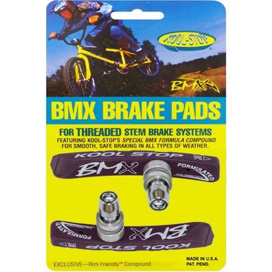 Bremsschuh V-Brake BMX Contour, T6 purple, Kool-Stop, T6-BMXP