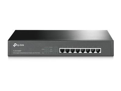 TP-LINK TL-SG1008MP 8-Port Gigabit Switch 8× Gigabit PoE+ 802.3at/af 126W PoE Power 1