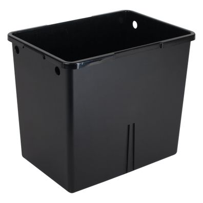 Hailo Bio-Eimer 4l aus Kunststoff schwarz fuer Öko Vario XL