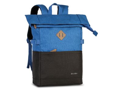 BestWay Campus Style Rucksack * marineblau/schwarz