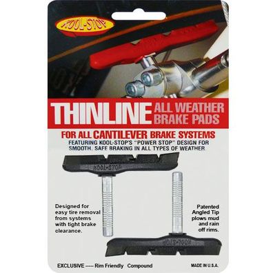 Bremsschuh Canti -Thinline-, C3 schwarz, Kool-Stop, C3-340