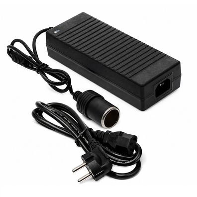 O49C 180W 12V 15A KFZ Spannung Wandler Konverter Netzteil EU Steckdose Ladegerät AC 2