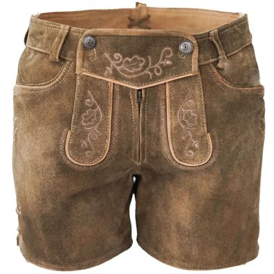 Lederhose Damen Walensee marmor antik