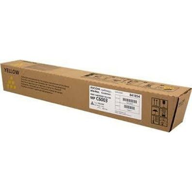 Ricoh Cartridge MP C6003 Yellow Gelb (841854)
