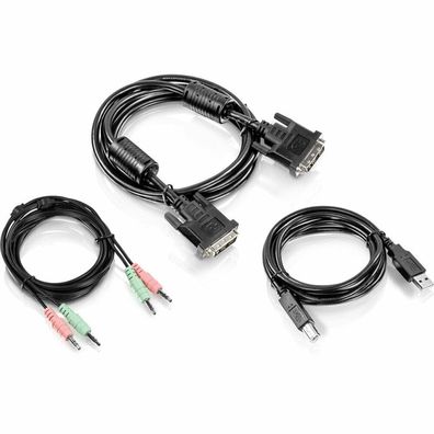 Trendnet Cable Set Dvi-I, Usb And Audio Kvm Tk-232dv 1.8m