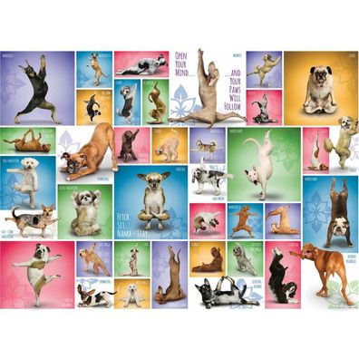 Eurographics Hund Yoga Puzzle 1000 Teile