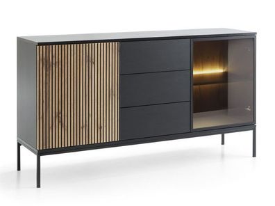 Kommode SENTO KSZ154 - Industrieller Stil, LED (Sonderaktion mit Code "SENTO-15")