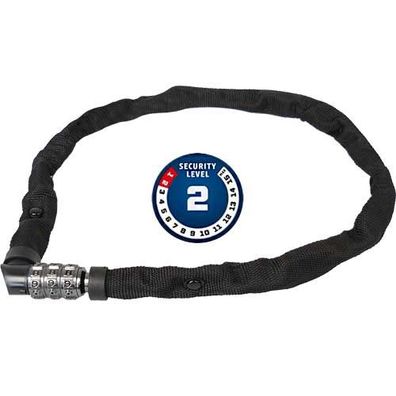 Kette 1200 Web, L = 60 cm, Ø = 4 mm, schwarz, Abus, 56341
