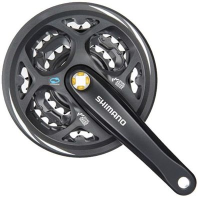 Kurbelsatz Shimano Altus FC-M311, 175mm, schwarz, 42-32-22 Zähne, 3x7/8fach, m. Sch