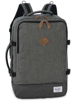 BestWay Reiserucksack #Cabin Pro Retro * dunkelgrau