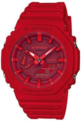 Casio G-Shock Ana-Digi Herrenuhr Rot GA-2100-4AER
