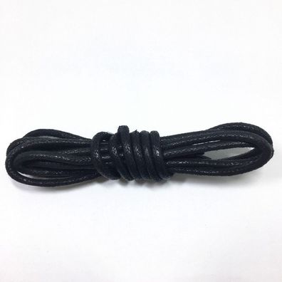 Gewachste Schnürsenkel Rundsenkel Laces Schuhe 11 Farben L 60cm - 180cm x 2,5mm
