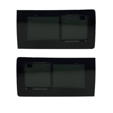 Seitenfenster Schiebefenster für VW T5 2003-2015 Links Rechts L1 L2 SET Schwarz