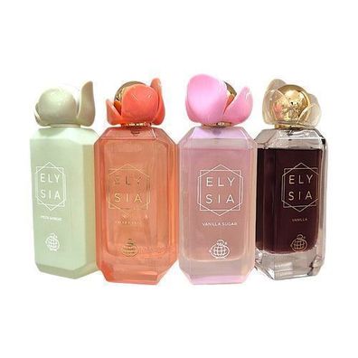 Fragrance World ELYSIA Apple Rouge, Elegance, Marshmallow und mehr EDP 100ml