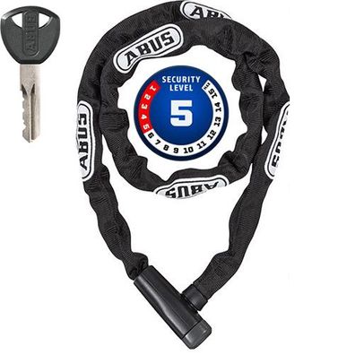 Kette 5805K, L = 110 cm, Ø = 5mm, schwarz, Abus, 72493