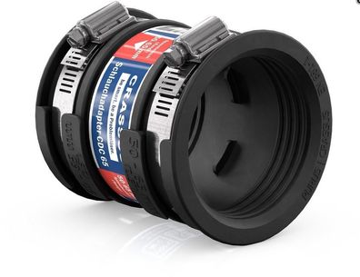 Adaptateur de tuyau Crassus CDC CRA14024 Type 1 étanche à la pression jusqu'à 0,6 bar