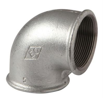 Atusa Temperguss Winkel Nr. 90 verzinkt, 90 Grad, I/I 3/4