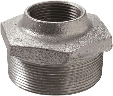Temperguss Reduzierstück Nr. 241 verzinkt 11/4"x1"