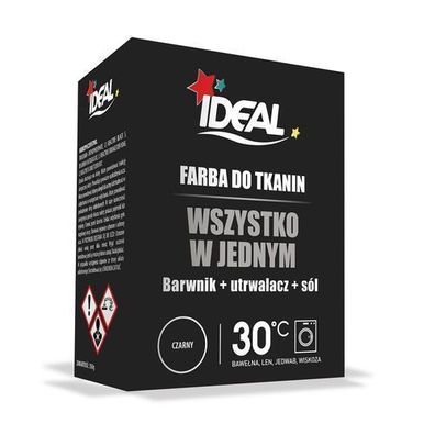 Hochwertiger Schwarz Textilfarbstoff, 350g - Perfekt für Ihre DIY-Stoffprojekte