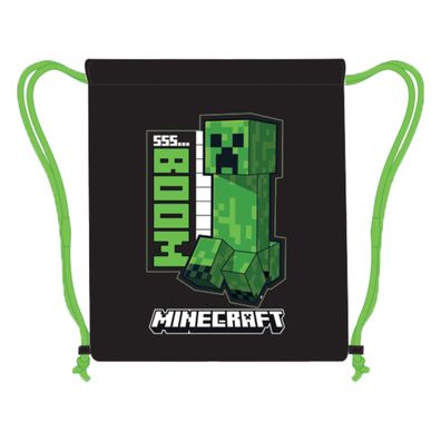 Minecraft Kinder Sportbeutel für Turnen Freizeit Reisen und Alltag