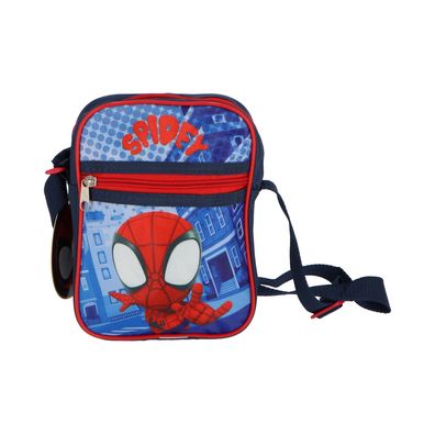 Marvel Spiderman Kinder Umhängetasche kompakt für Alltag Schule und Freizeit