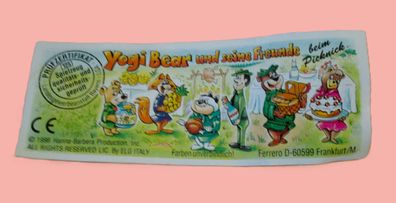 Beipackzettel Yogi Bear und seine Freunde