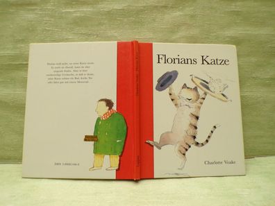Charlotte Voake Florians Katze 1986 Lappan Bilderbuch Großdruckschrift