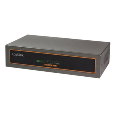 LogiLink Switch - managed - 4 x 10/100 (PoE)
