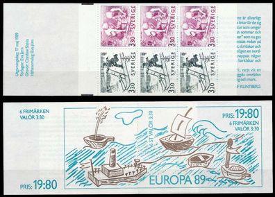 Schweden Markenheftchen Nr MH 140 postfrisch X93D7CA