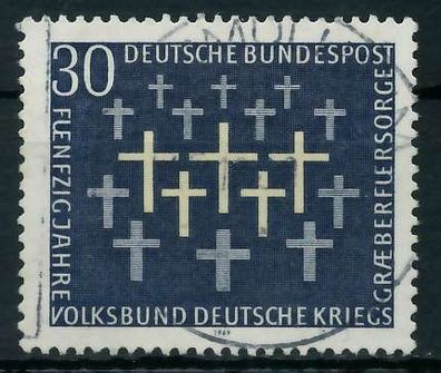 BRD 1969 Nr 586 zentrisch gestempelt X83206E