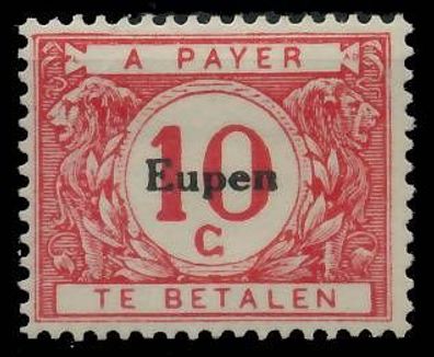 Belgische B-POST EUPEN PORTO Nr 2 ungebraucht X425ED2