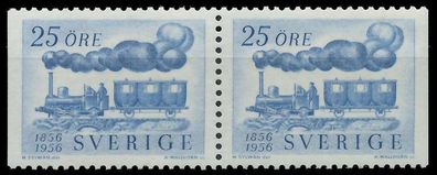 Schweden 1956 Nr 419Dl Dr postfrisch WAAGR PAAR SDB0CF6