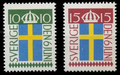 Schweden 1955 Nr 404-405 postfrisch XA838AA