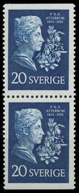 Schweden 1955 Nr 411Do Du postfrisch SENKR PAAR SDB0D6E