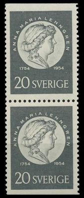Schweden 1954 Nr 394Do Du postfrisch SENKR PAAR SDB0E36