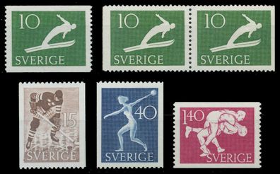 Schweden 1953 Nr 379-382 postfrisch SDB0E9E