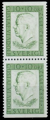 Schweden 1952 Nr 376Do Du postfrisch SENKR PAAR SDB0ECE