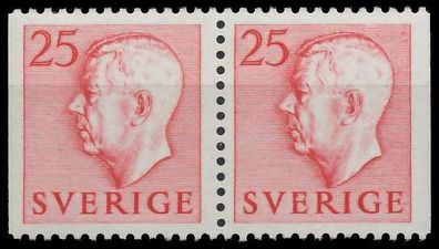 Schweden DS GUSTAV-VI Nr 370Dl Dr postfrisch WAAGR PAAR SDB0F16